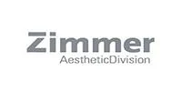 Zimmer Aesthetic Division logo in gray text on a white background, reflecting the brand’s expertise in advanced laser parts for innovative medical solutions.